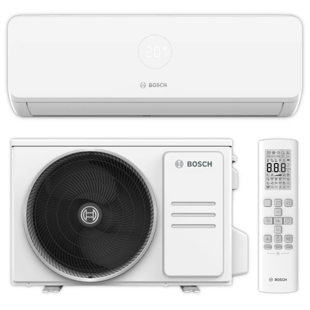 Bosch Split Klimaanlage Komplett-Set | CL3200i 26 WE | 2,6 kW